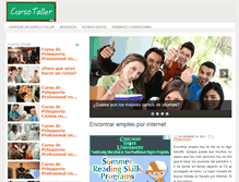 Tablet Screenshot of cursotaller.com